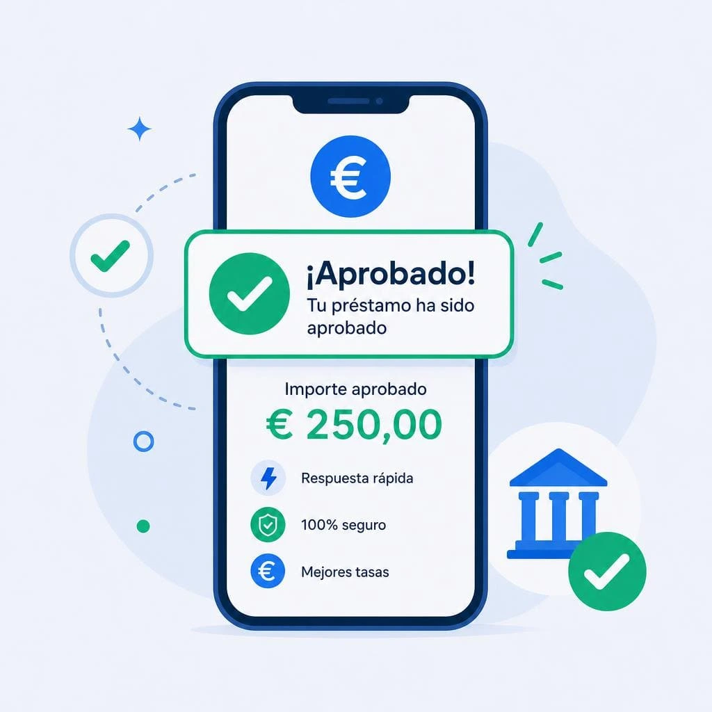 Recibir respuesta de préstamo rápido online